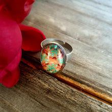 Load image into Gallery viewer, DESERT FLOWERS CAB RING
