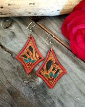 Load image into Gallery viewer, 000020 Leather Earrings
