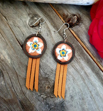 Load image into Gallery viewer, 000194 Leather Earrings
