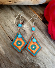 Load image into Gallery viewer, 000195 Leather Earrings
