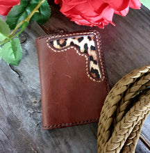 Load image into Gallery viewer, Western Style Card Wallet - Cheetah
