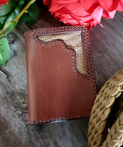 Western Style Card Wallet - Wedgetail