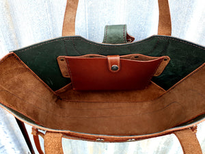 WESTERN STYLE HANDMADE TOTE- "THE BOSS LADY"