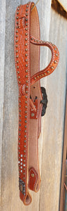 BELT STYLE ONE EARRED HEADSTALL Custom Made USA