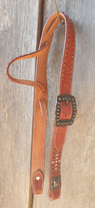 BELT STYLE ONE EARRED HEADSTALL Custom Made USA