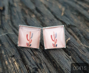 SQUARE COWGIRL CANDY CAB EARRINGS COLLECTION