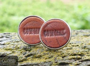 GENUINE COWGIRL CANDY LEATHER STUDS - 16mm COLLECTION