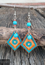 Load image into Gallery viewer, 000195 Leather Earrings
