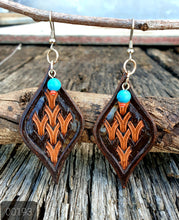 Load image into Gallery viewer, 000193 Leather Earrings
