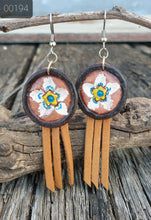 Load image into Gallery viewer, 000194 Leather Earrings
