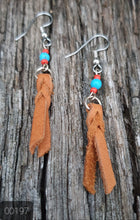 Load image into Gallery viewer, 000197 Leather Earrings
