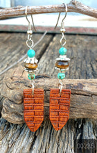 Load image into Gallery viewer, 000235 Leather Earrings
