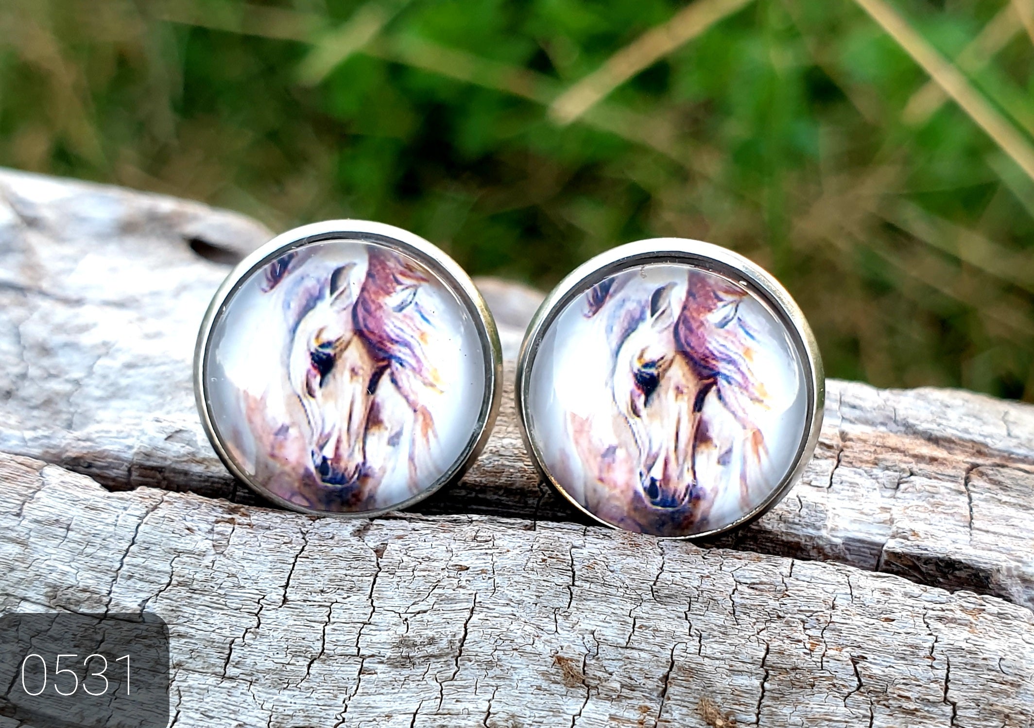 Horse earring hot sale