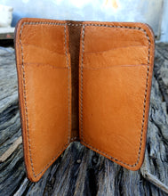 Load image into Gallery viewer, CRAZY HORSE GENUINE LEATHER LACED &quot;SHOTGUN&quot; BI-FOLD WALLET
