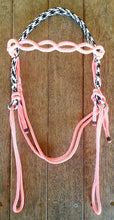 Load image into Gallery viewer, SPLICED HEADSTALL with WOVEN BROWBAND
