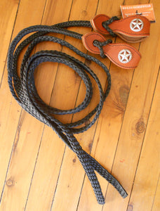 BRAIDED SHOW or PERFORMANCE REINS - 6 or 7 FT
